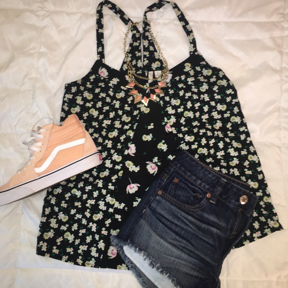 LC Floral tank top
